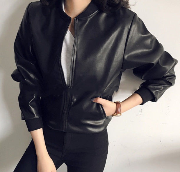 Casual Girls Leather Jacket / Buy Both Or 2 Jackets Get 20% off