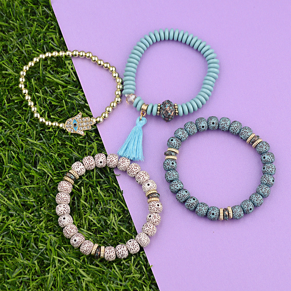 Beaded Multilayer Bracelet / Jewelry