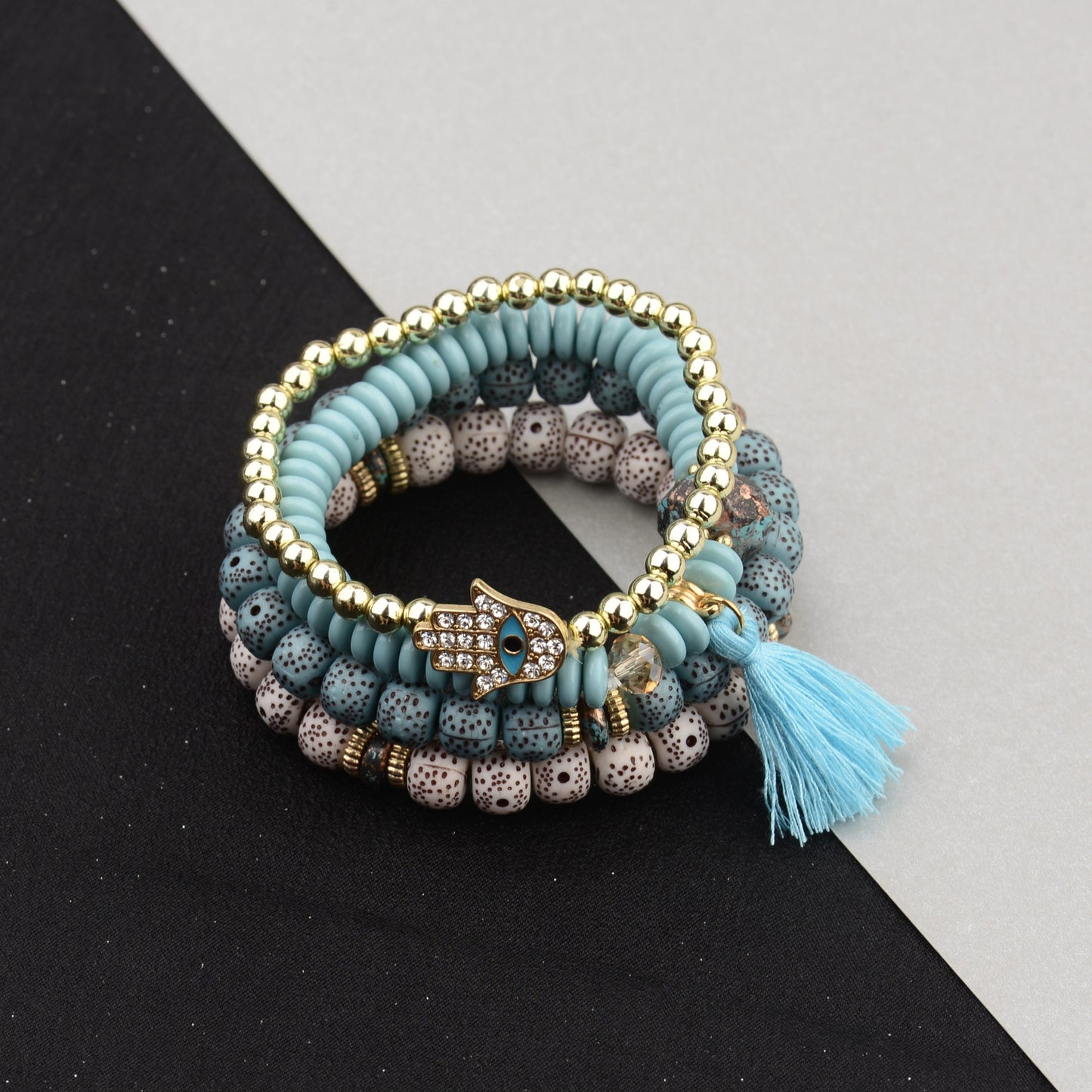 Beaded Multilayer Bracelet / Jewelry