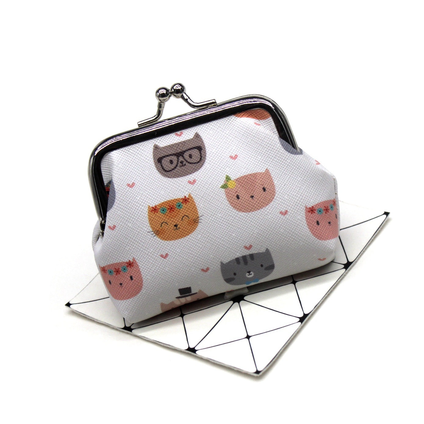 Cat print purse / Clutches