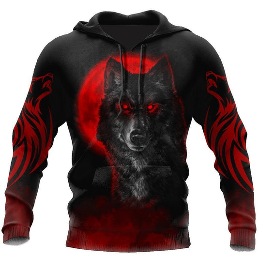 Men's 3D Printed Pullover Sweatshirt, Hoodies