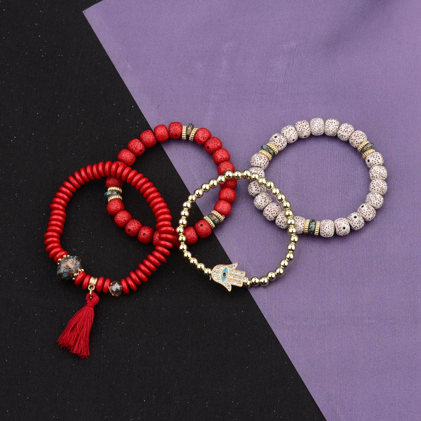 Beaded Multilayer Bracelet / Jewelry