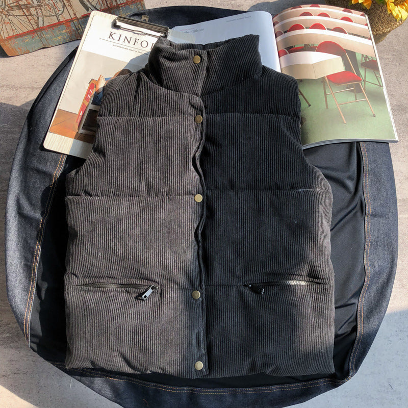 Warm Casual Cotton Vest Jacket