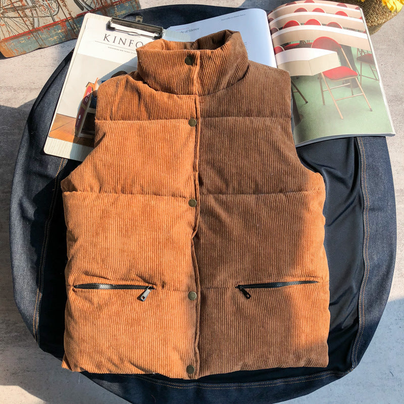 Warm Casual Cotton Vest Jacket